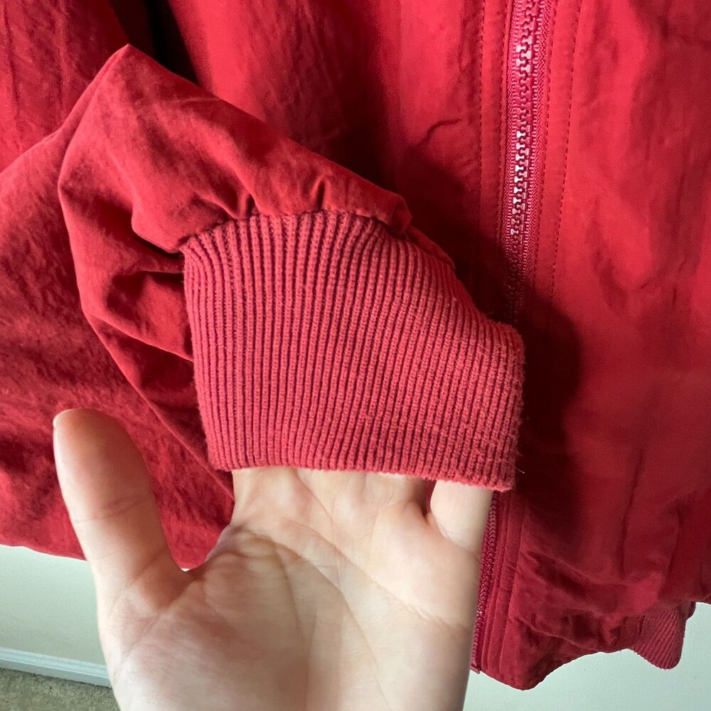 VTG Eddie Bauer Polartec Harrington Jacket Sz XL Fleece Lined - Picture 10 of 13